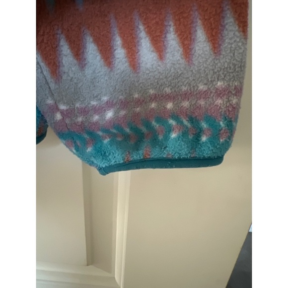 RARE Patagonia Snap-T Fleece Laughing Waters Pullover - Size L - Picture 8 of 8